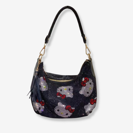 MeowGift Repeating Cat Sparkle Bag