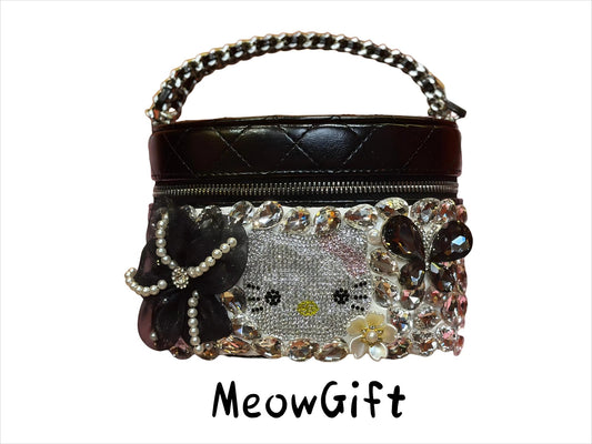 Black bucket KIYYT diamond bag