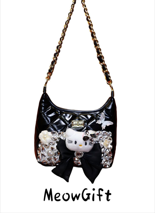 KITTY style single-shoulder bow